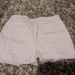 Women's Casual Shorts in Light Purple